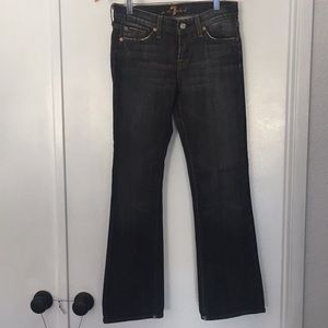 7 For All Mankind (7FAM) Black Jeans (W26xL29)